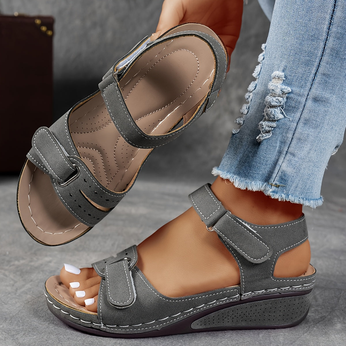 Lenka ergonomické sandály detail